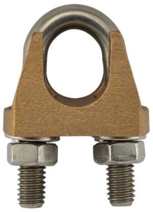 EP1 earth rod clamp for one parallel conductor