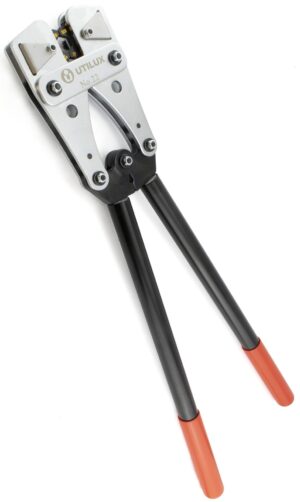 Utilux UT#22 crimper for 6-120mm² copper lugs and links