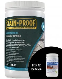 Stain Proof Alkaline Cleaner container
