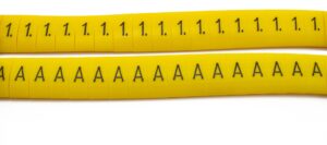 Critchley K-Type cable markers A-Z