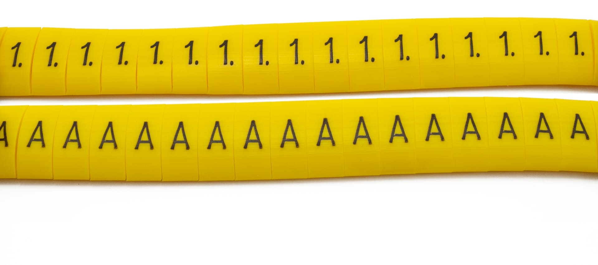Critchley K-Type Cable Markers (A-Z)