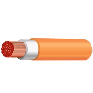 Double insulated single-core building cable