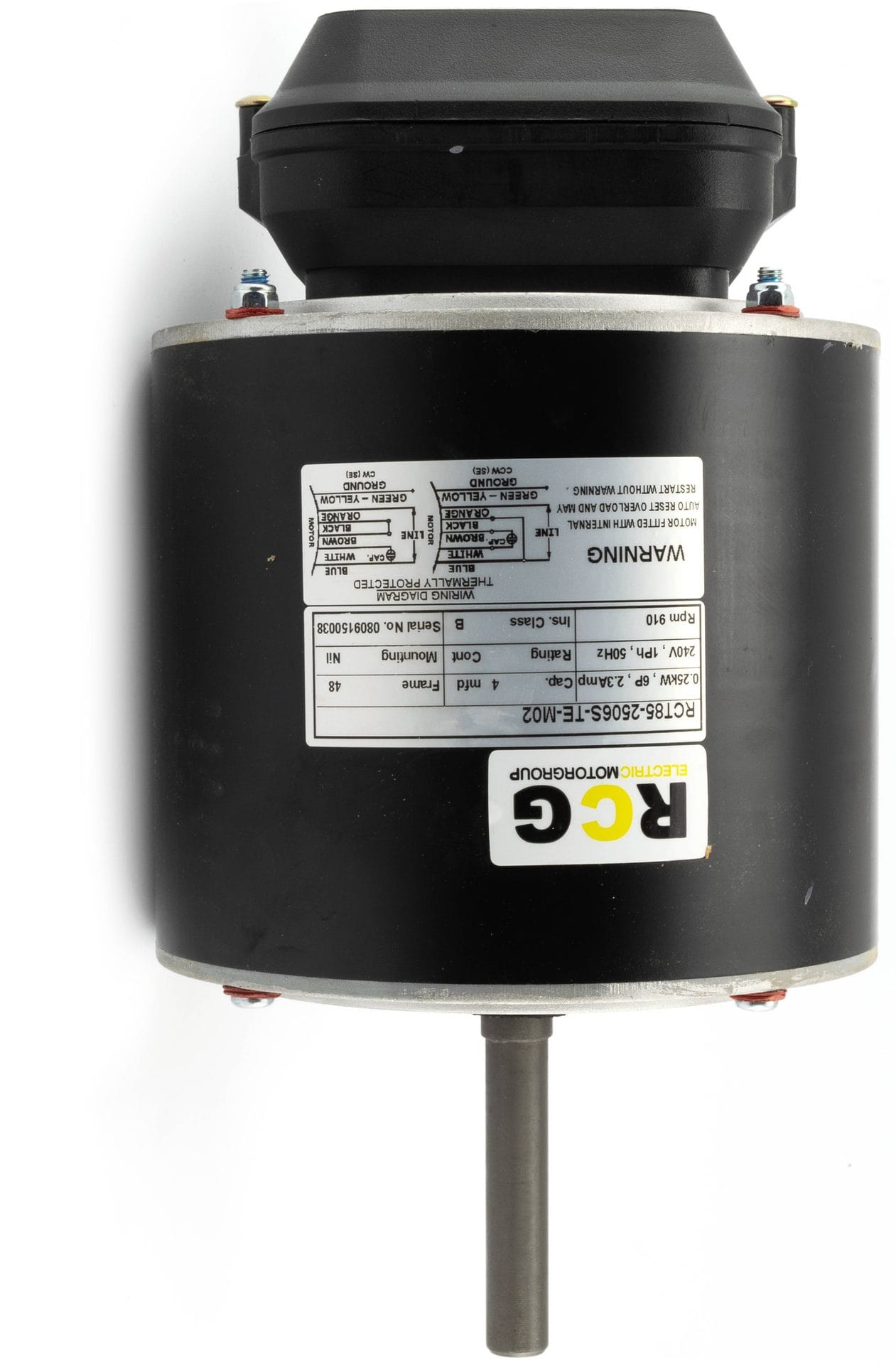 RCT85 Series Single Shaft Condenser Fan Motors Single Phase