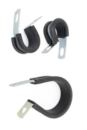 Rubber Lined Steel Cable Clamp (P Clip)