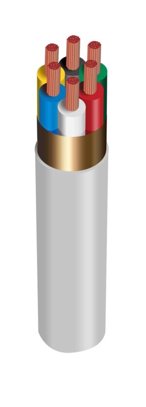 Screened Multi-Core RS232 Cable