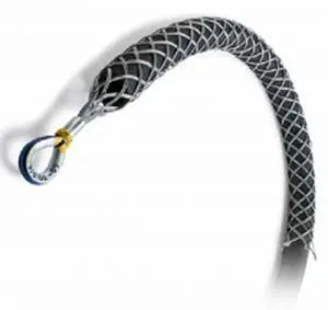 Galvanised single-eye cable pulling stocking