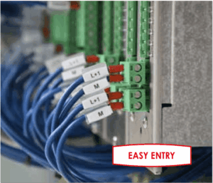 Cembre cable tags MG-TPMF and MG-TPM for holders
