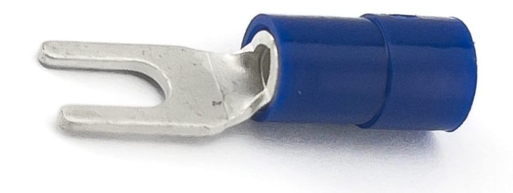 Fork Terminals - 1.5 - 2.5mm2 Blue