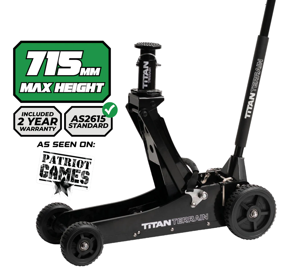 Titan Terrain 3 tonne high-lift 4WD jack