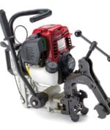 Cembre LD-42P petrol rail drill with Honda engine and rail clamp