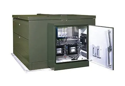 S&C Electric pad-mounted switchgear enclosure