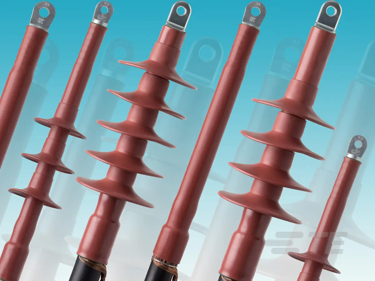 Raychem heat shrink cable terminations