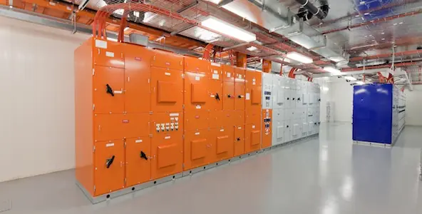 Switchboards fed by VASS Electrobar busway